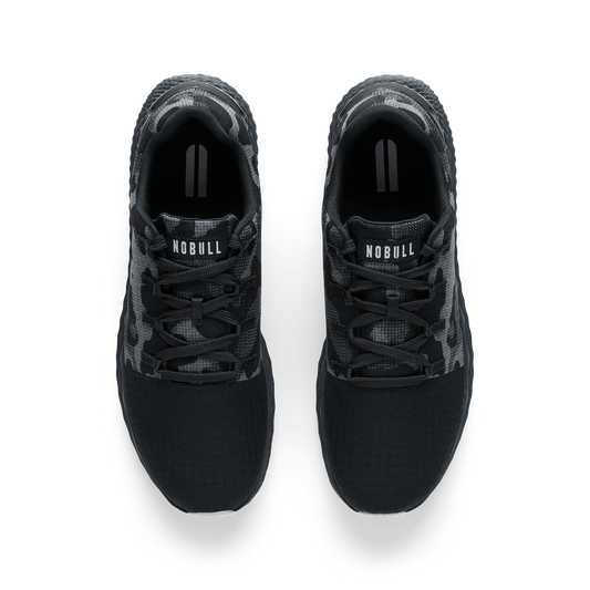 Black Jungle Camo Allday 365 Shoe Overhead Angle.