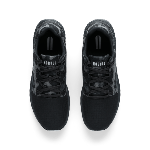 Black Jungle Camo Allday 365 Shoe Overhead Angle.