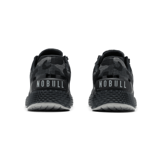 Black Jungle Camo Allday 365 Shoe Back Angle.