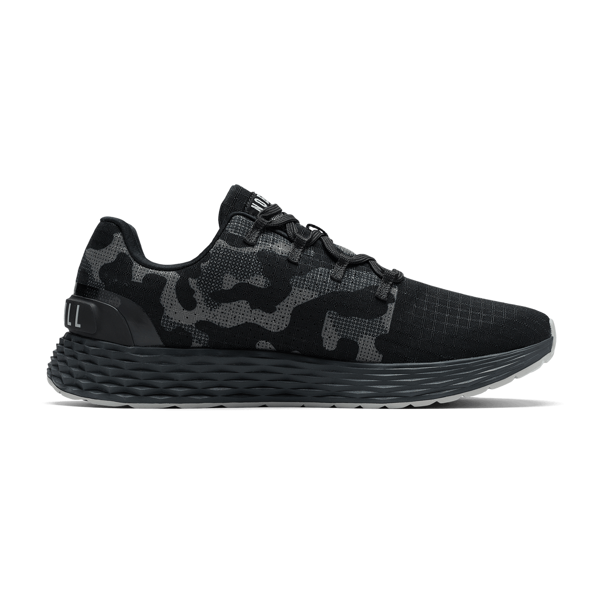 Black Jungle Camo Allday 365 Shoe Medial Angle.