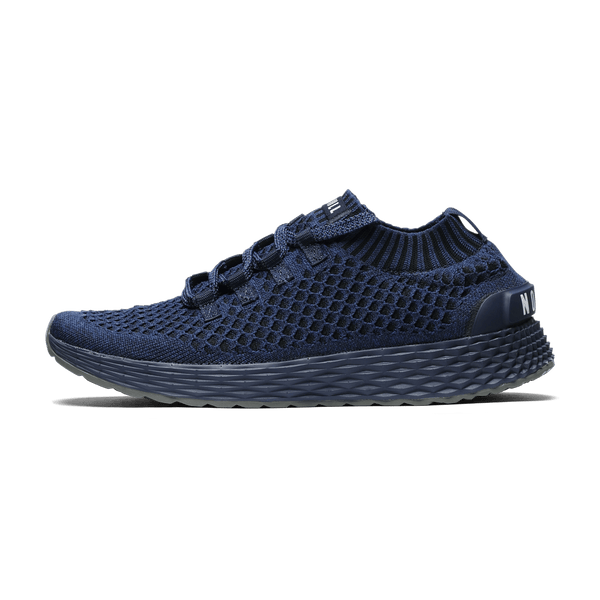 Men's Midnight Navy Allday Knit Shoes Side Angle