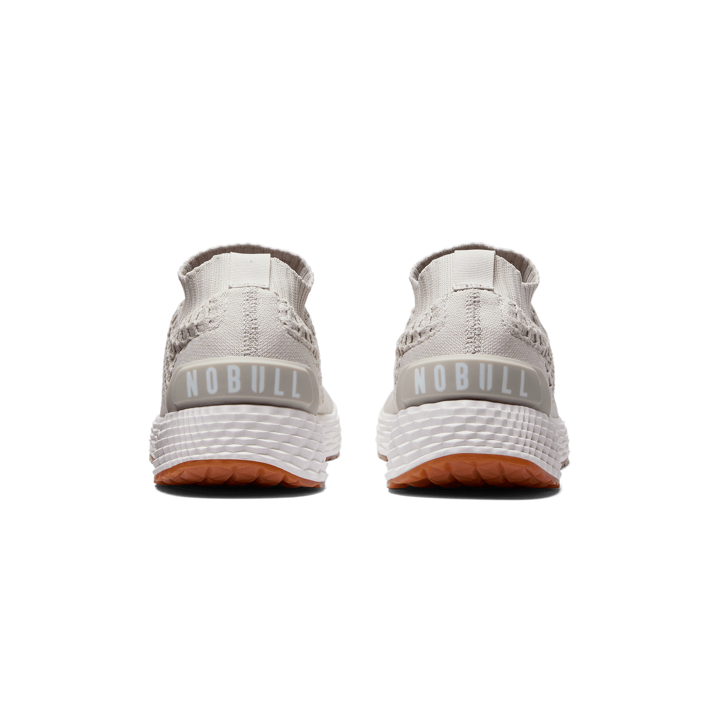 Desert Allday Knit Shoe Back Angle.