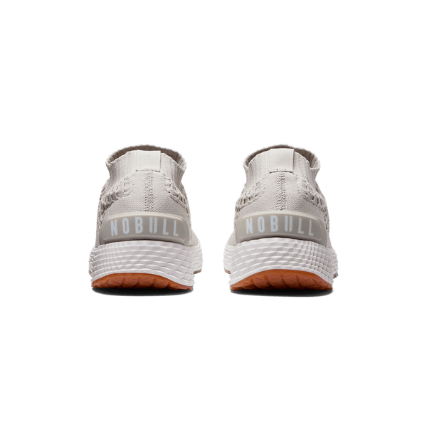 Desert Allday Knit Shoe Back Angle.