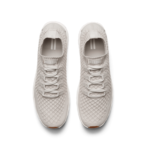 Desert Allday Knit Shoe Above Angle.