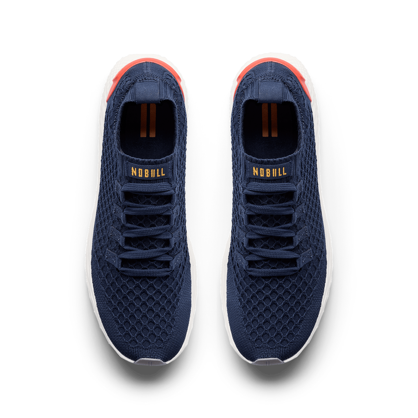 Night Navy Allday Knit Shoe Overhead Angle.