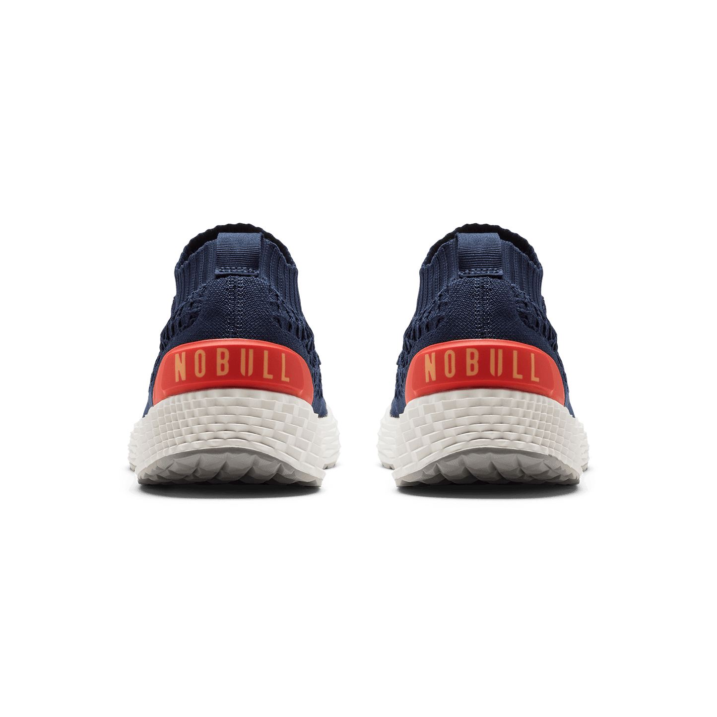 Night Navy Allday Knit Shoe Back Angle.