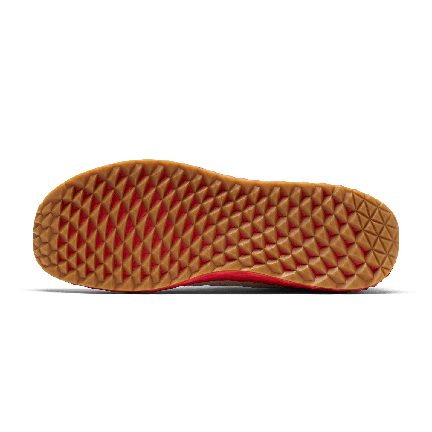 Classic White Punch Allday Knit Shoe Bottom Angle.