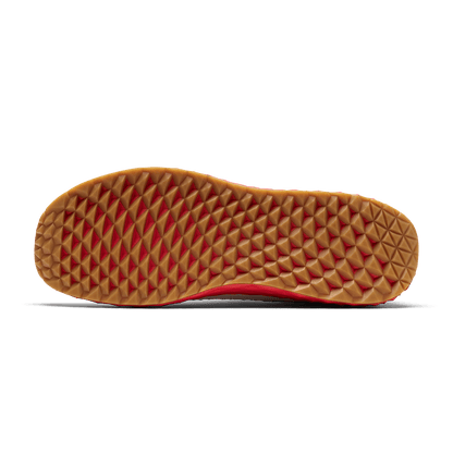Classic White Punch Allday Knit Shoe Bottom Angle.