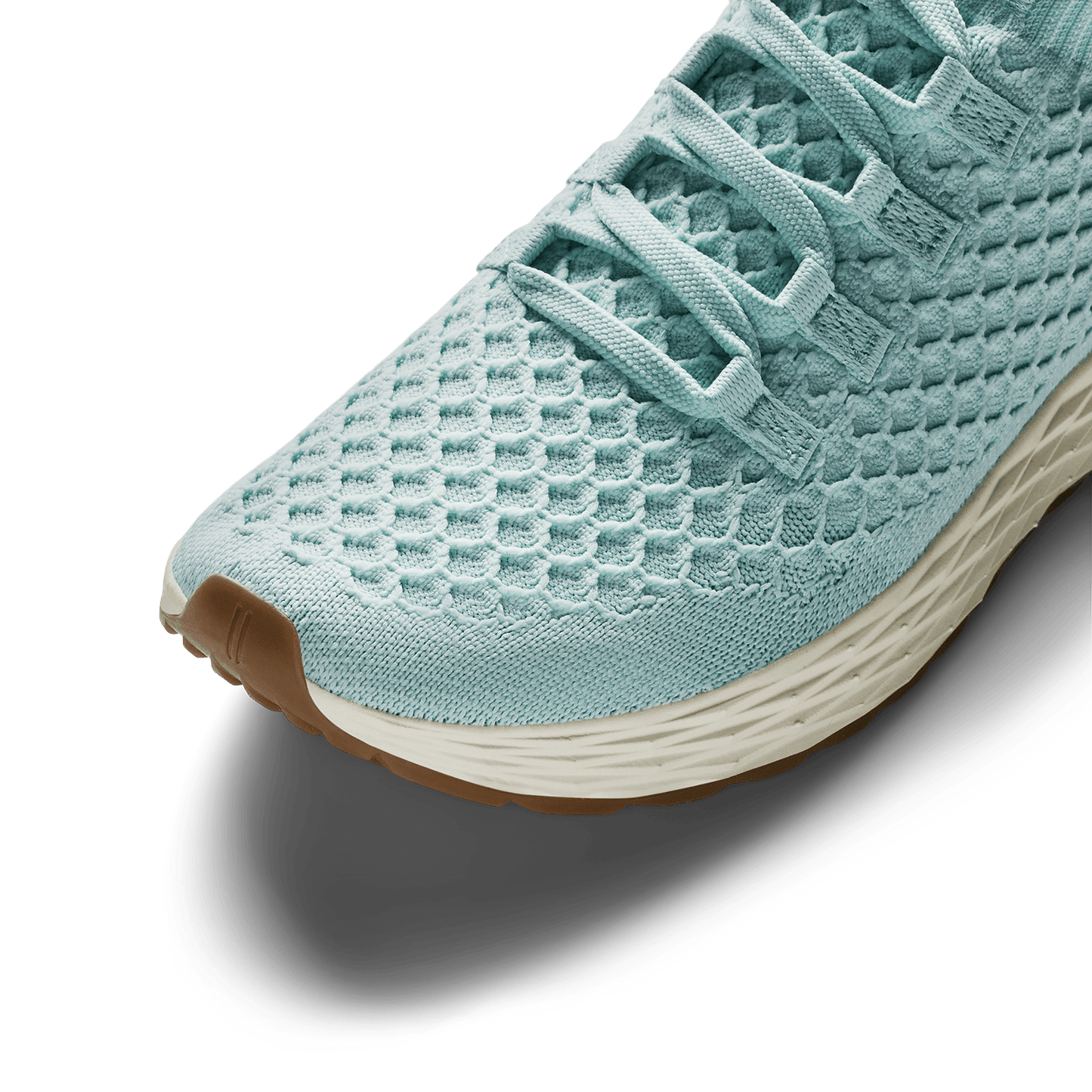 Blue Haze Midnight Allday Knit Shoe Detail Angle.