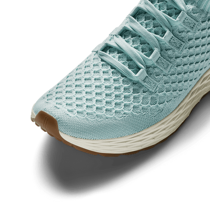 Blue Haze Midnight Allday Knit Shoe Detail Angle.