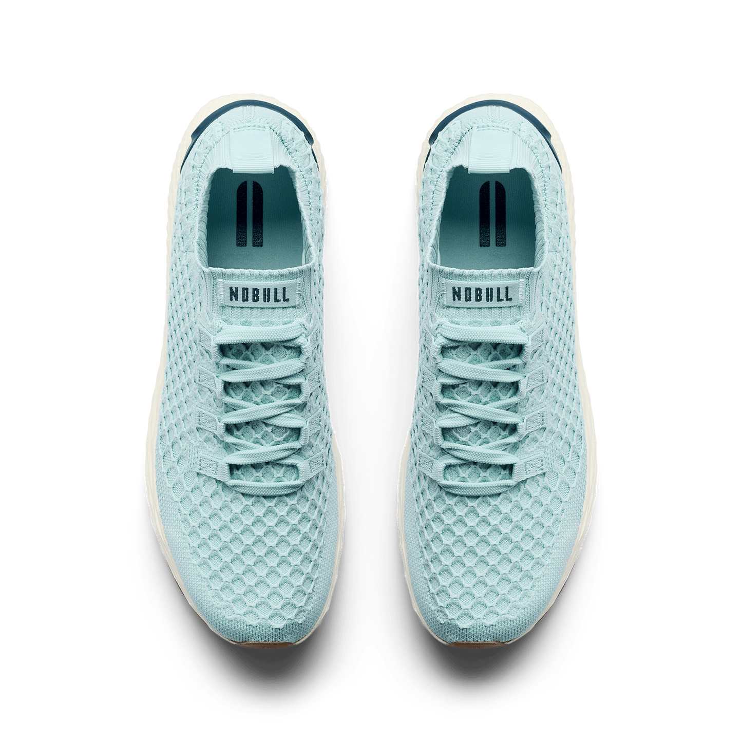 Blue Haze Midnight Allday Knit Shoe Overhead Angle.