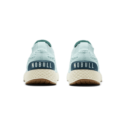 Blue Haze Midnight Allday Knit Shoe Back Angle.