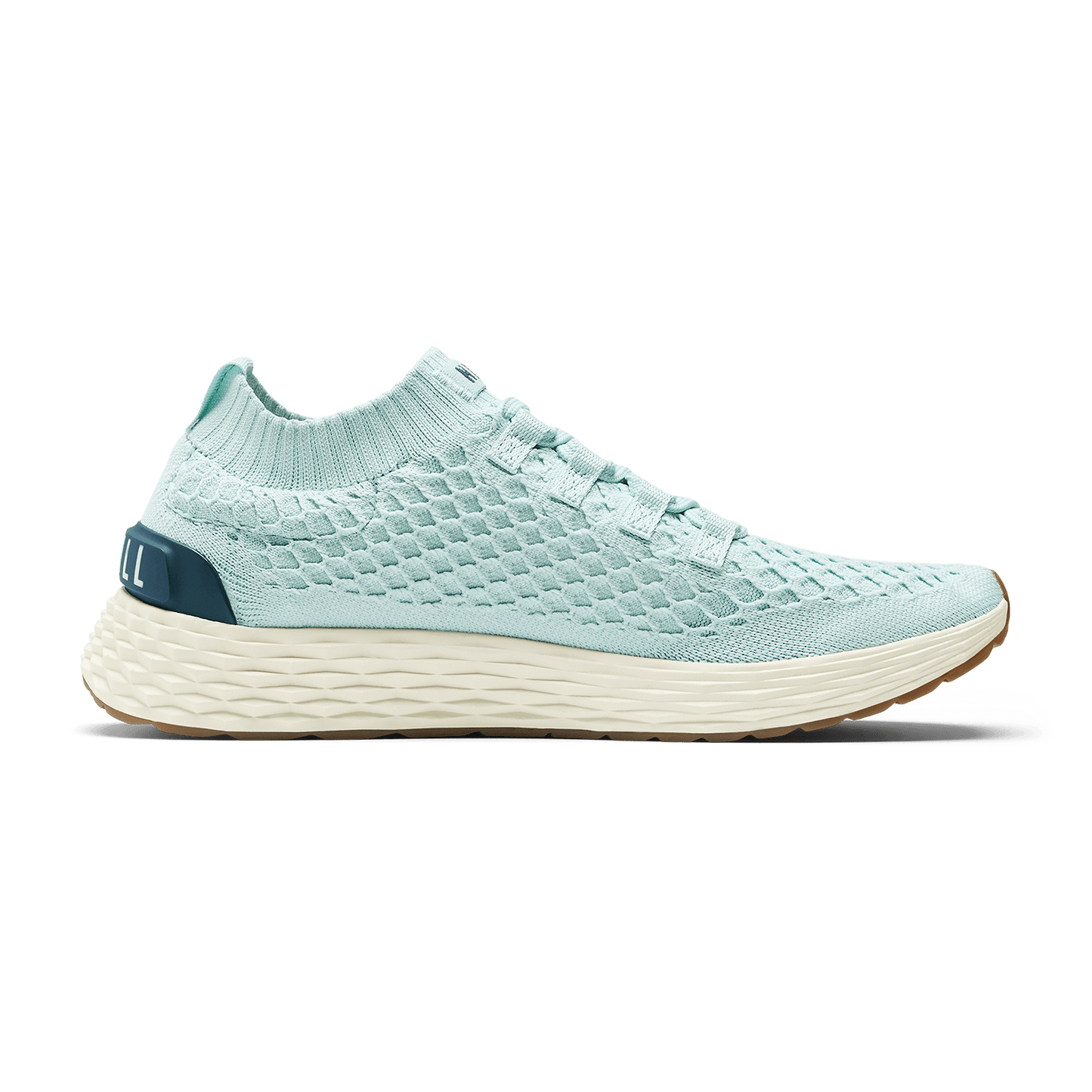 Blue Haze Midnight Allday Knit Shoe Medial Angle.