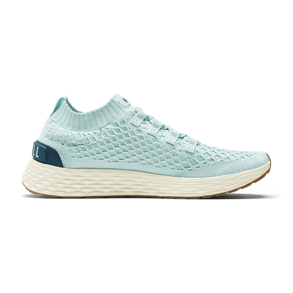 Blue Haze Midnight Allday Knit Shoe Medial Angle.