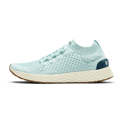 Blue Haze Midnight Allday Knit Shoe Side Angle.