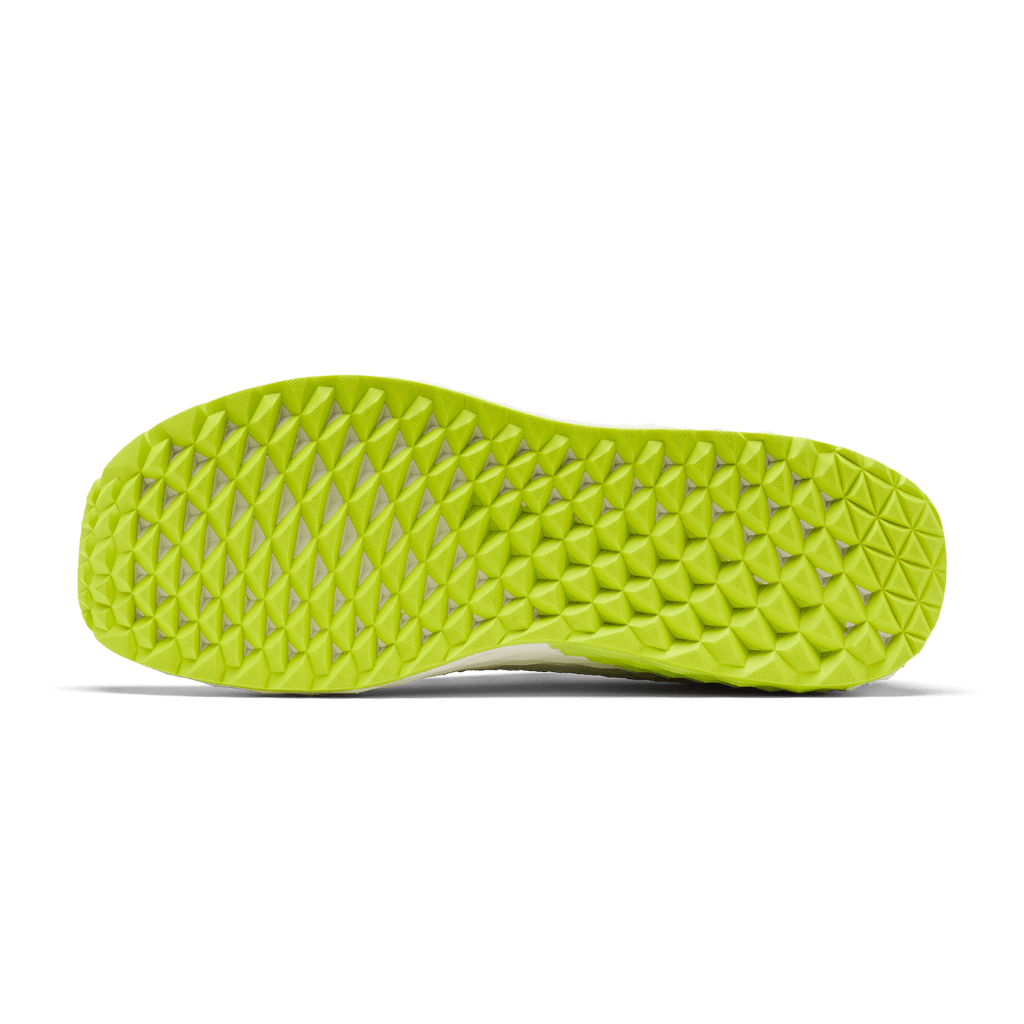 Classic White Yellow Alert Allday Knit Bottom Angle.