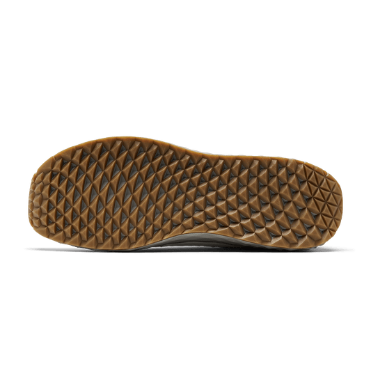 Classic White Ash Allday Knit Shoe Bottom Angle.