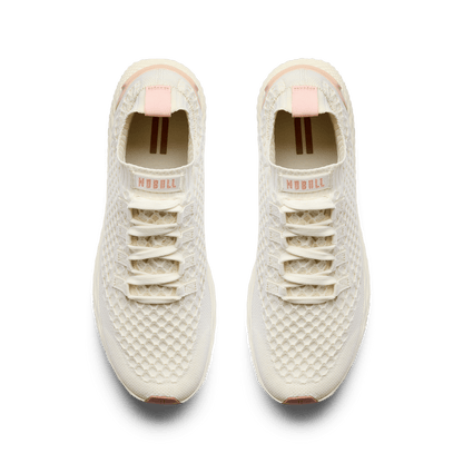 Mineral White Clay Allday Knit Shoe Overhead Angle.