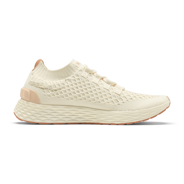 Mineral White Clay Allday Knit Shoe Medial Angle.