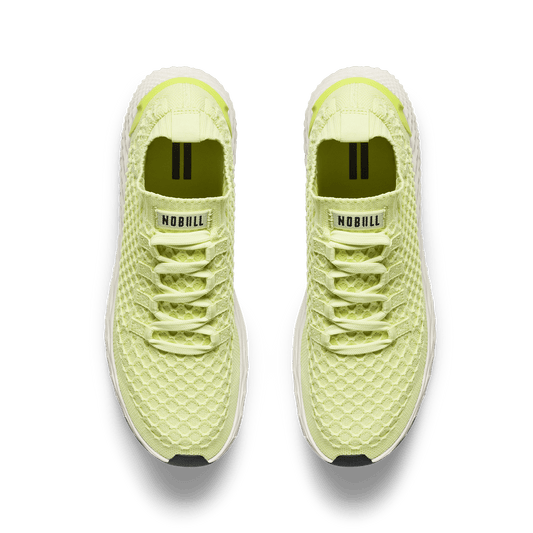 Pear Allday Knit Shoe Above Angle.