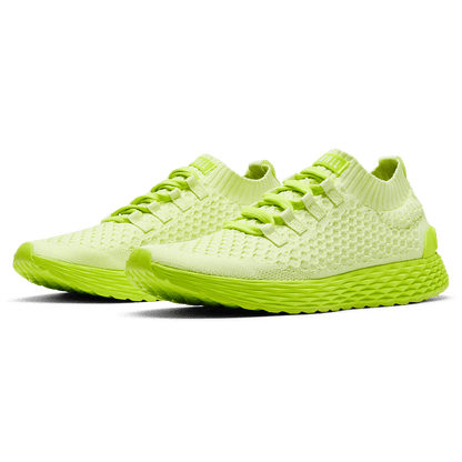 Zest Allday Knit Shoe Front Side Angle.