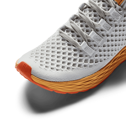 Classic White Blaze Allday Knit Shoe Detail Angle.