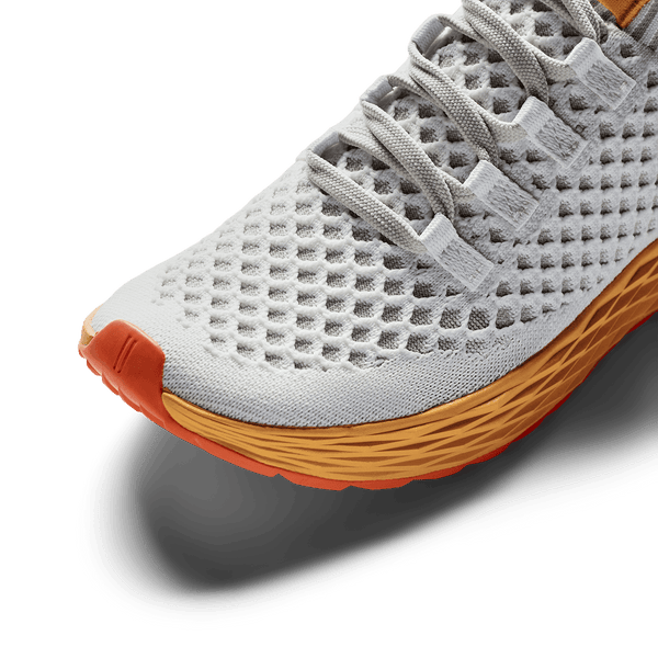 Classic White Blaze Allday Knit Shoe Detail Angle.