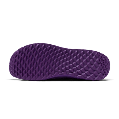Purple Magic Allday Knit Shoe Bottom Angle.
