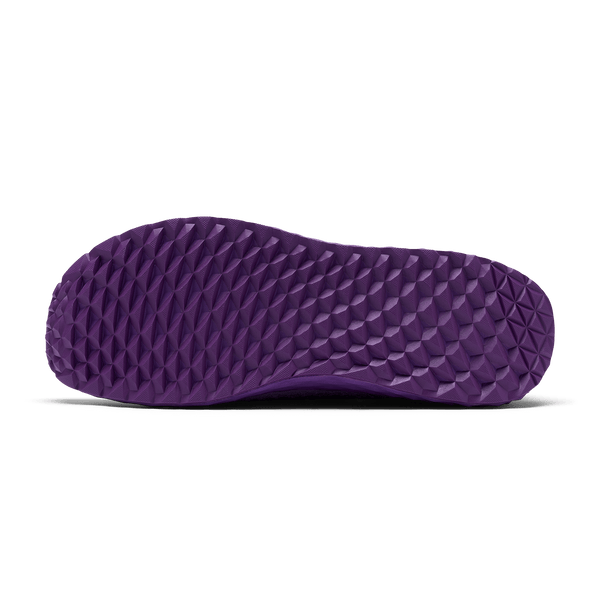Purple Magic Allday Knit Shoe Bottom Angle.