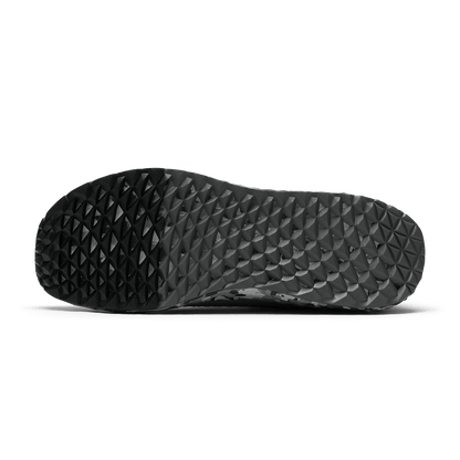 Gray Jungle Camo Allday Knit Shoe Bottom Angle.