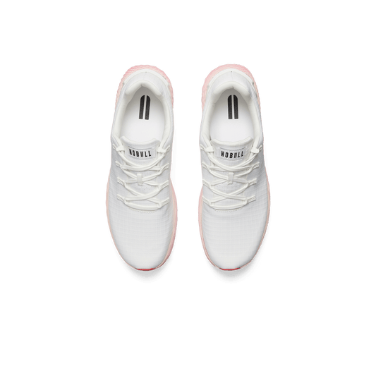 White Cherry Allday Ripstop Shoes Above Angle.