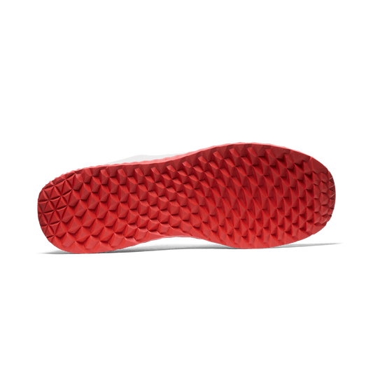 White Cherry Allday Ripstop Shoes Bottom Angle.