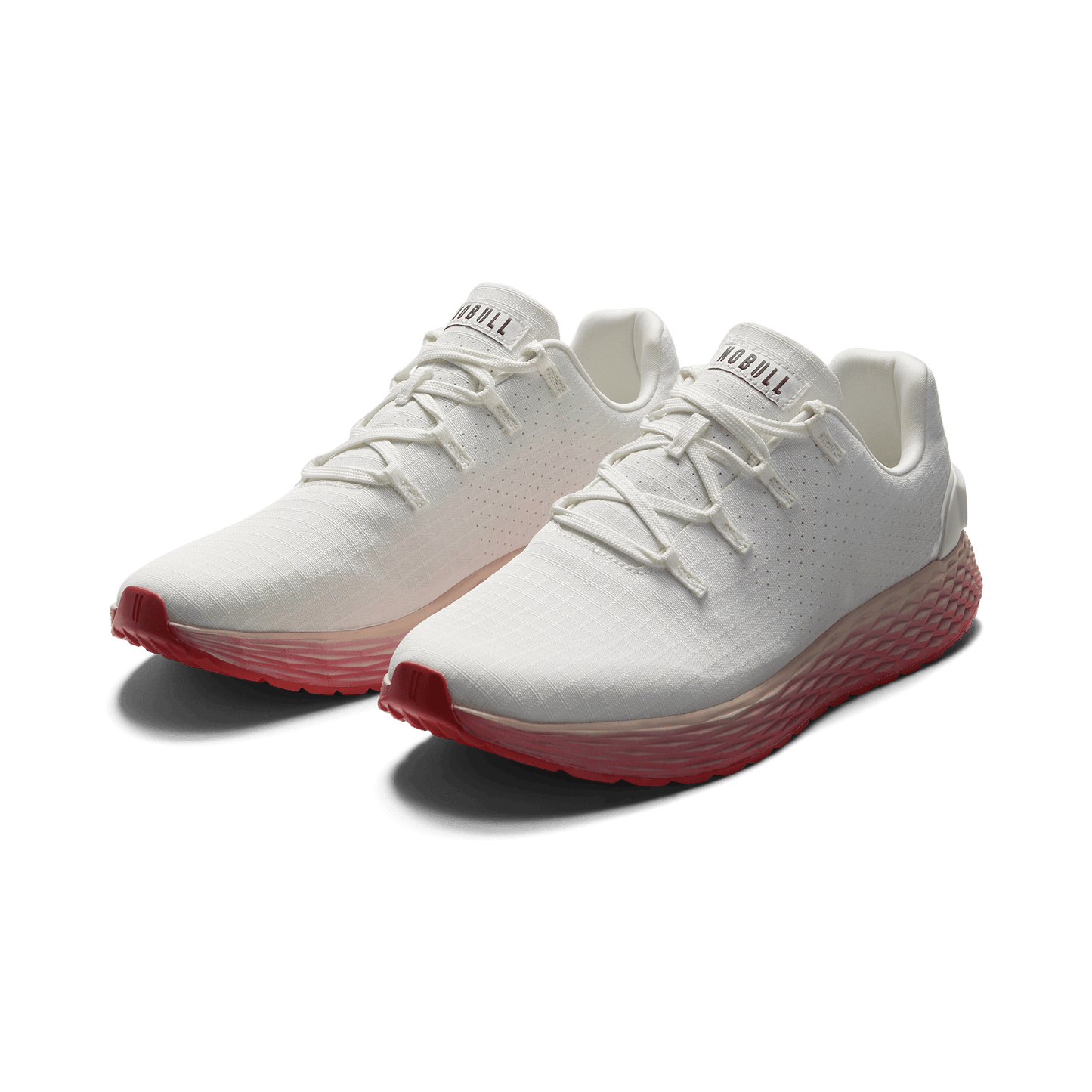 White Cherry Allday Ripstop Shoes Front Side Angle.