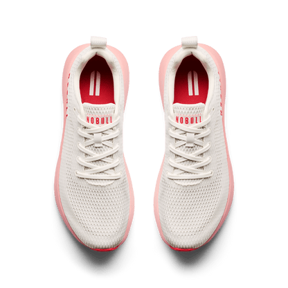 White Classic Sunrise Drive 2 Shoe Overhead Angle.