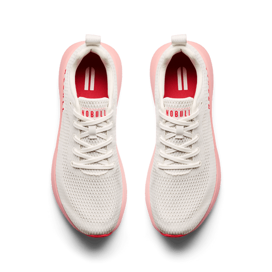 White Classic Sunrise Drive 2 Shoe Overhead Angle.