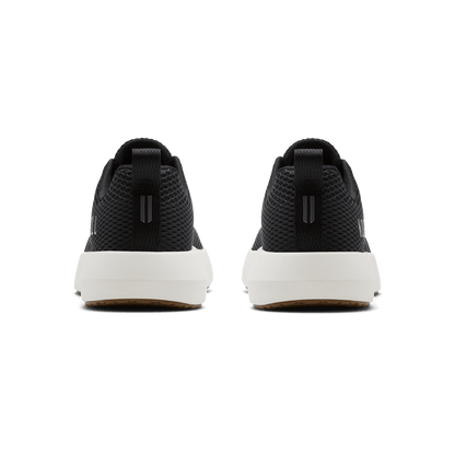 Jet Black Classic White Drive 2 Shoes Back Angle.