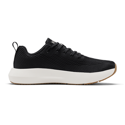 Jet Black Classic White Drive 2 Shoes Medial Angle.