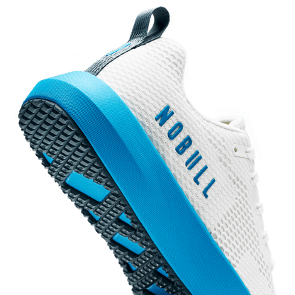 Classic White Urban Blue Drive 2 Shoe Detail Angle.