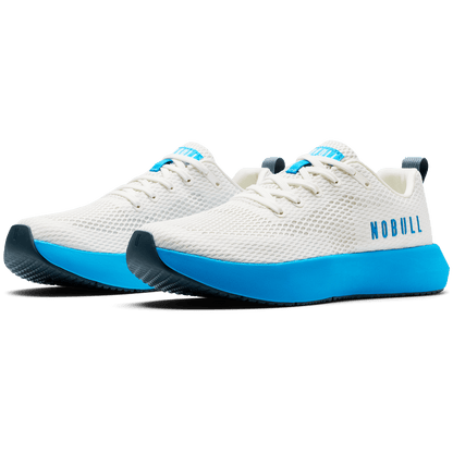 Classic White Urban Blue Drive 2 Shoe Quarter Angle.