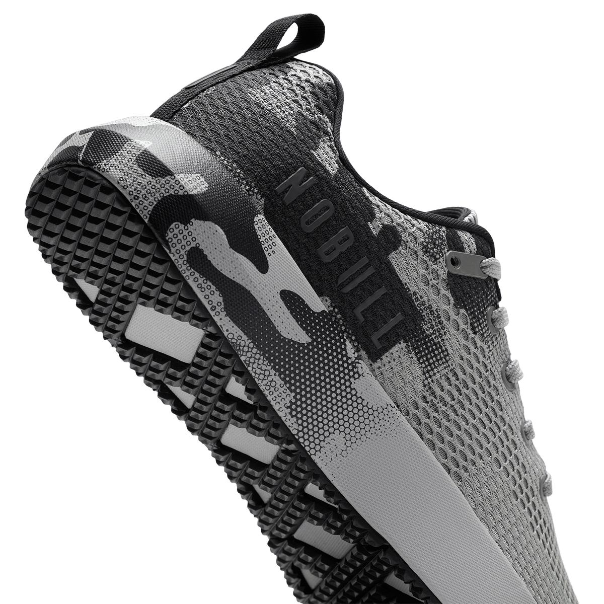Gray Jungle Camo Drive 2 Shoe Detail Angle.