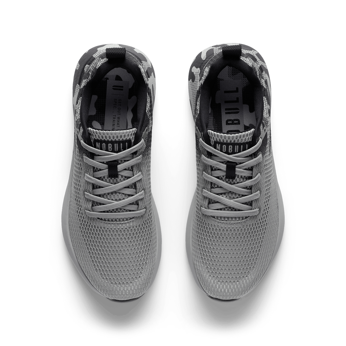 Gray Jungle Camo Drive 2 Shoe Overhead Angle.