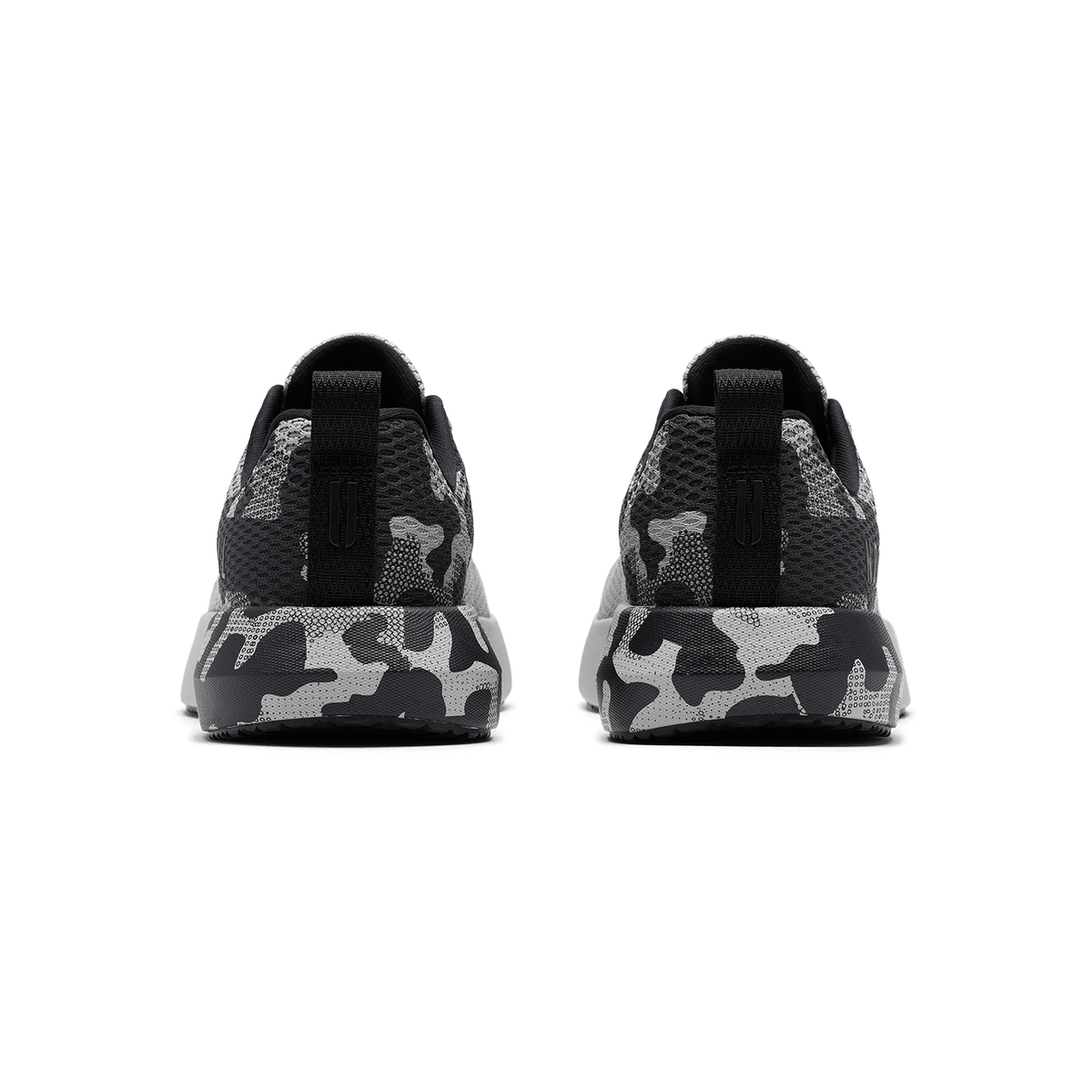 Gray Jungle Camo Drive 2 Shoe Back Angle.
