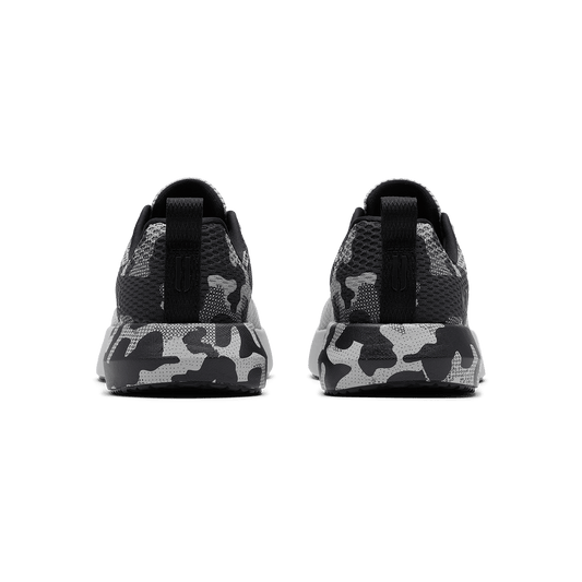 Gray Jungle Camo Drive 2 Shoe Back Angle.