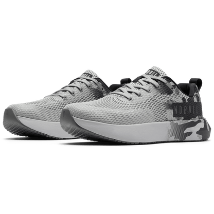 Gray Jungle Camo Drive 2 Shoe Front Side Angle.
