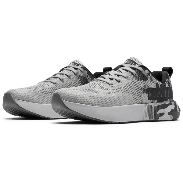 Gray Jungle Camo Drive 2 Shoe Front Side Angle.