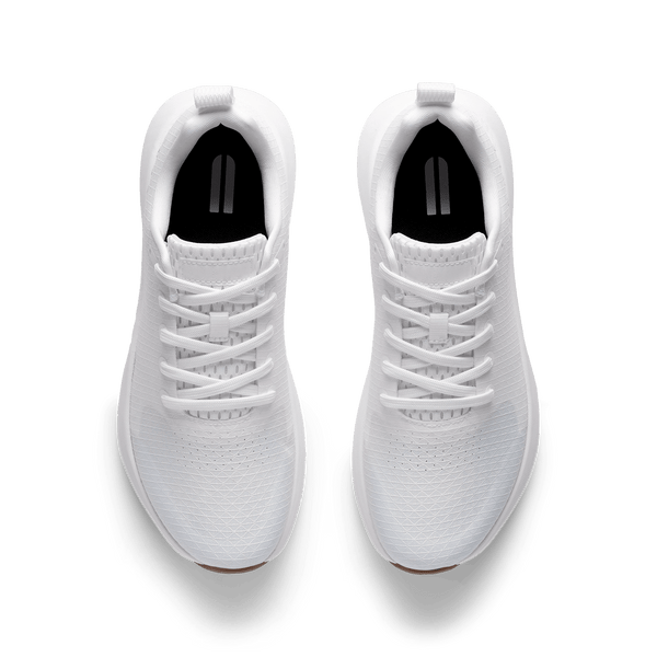 Classic White Gum Drive 2 Ripstop Shoe Overhead Angle.