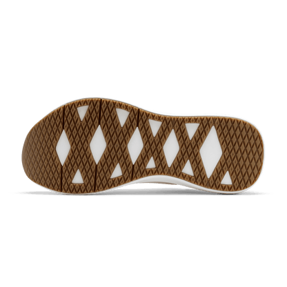 Classic White Gum Drive 2 Ripstop Shoe Bottom Angle.