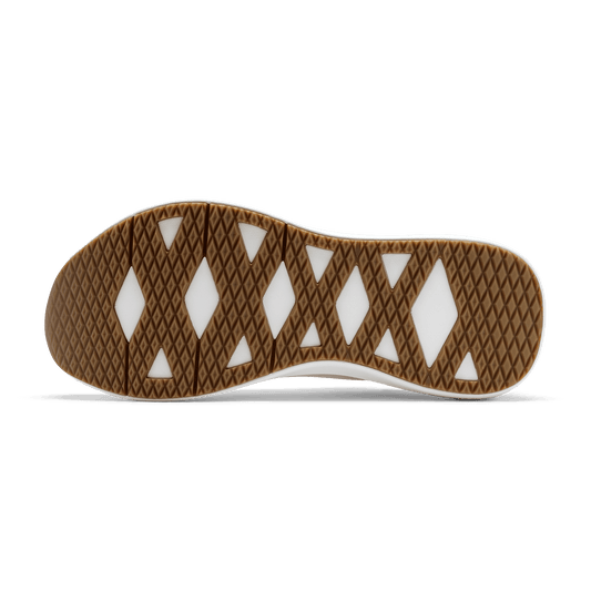 Classic White Gum Drive 2 Ripstop Shoe Bottom Angle.