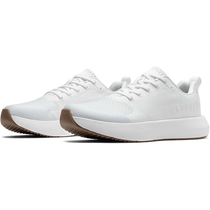 Classic White Gum Drive 2 Ripstop Shoe Front Side Angle.