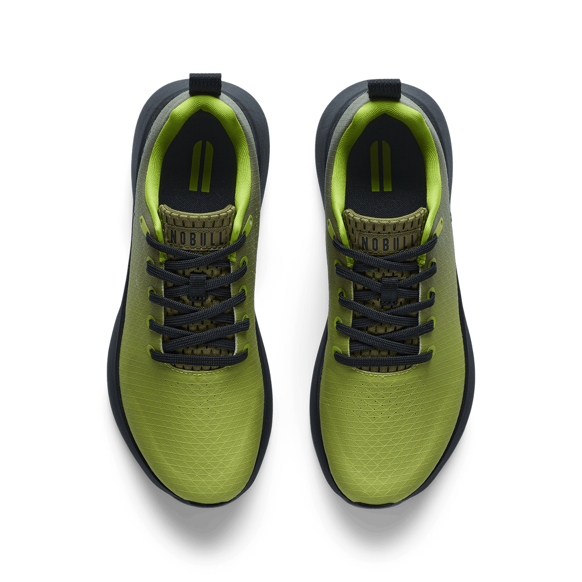 Lichen Green Jet Black Drive 2 Ripstop Shoe Overhead Angle.